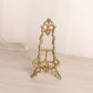 Small Brass Easel with Ornate Designs