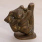 Small Brass Figurine of 2 Koala Bears Climbing Tree