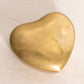 Small Brass Heart Lidded Dish