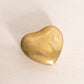 Small Brass Heart Lidded Dish