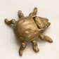 Small Brass Lady Bug Hinged Lidded Dish