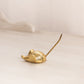 Small Brass Mouse Figurine