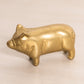 Small Brass Pig Figurine