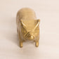 Small Brass Pig Figurine