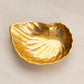 Small Brass Shell Trinket or Soap Dish