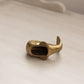 Small Brass Whale Figurine