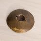 Small Circular Brass Flower Dish