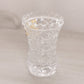 Small Clear Crystal Glass Cane Pattern Toothpick Holder