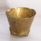 Small Lightweight Brass Dish with 3 Fancy Toes