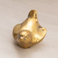 Small Smooth Brass Bird Figurine