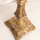 Tall Brass Candlestick with Fancy Designs