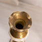 Vintage Brass and Mother of Pearl Details Bud Vase