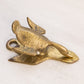 Vintage Brass Bird Clip