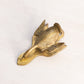 Vintage Brass Bird Clip