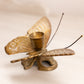 Vintage Brass Butterfly Taper Candleholder