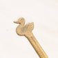 Vintage Brass Duck Letter Opener