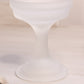 Vintage Cobalt Blue Fairy Lamp Candle Holder with Clear Satin Base
