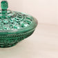 Vintage Dark Green Windsor Lidded Dish