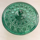 Vintage Dark Green Windsor Lidded Dish