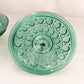 Vintage Dark Green Windsor Lidded Dish