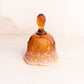 Vintage Fenton Glass Amber Opalescent Lily of The Valley Bell