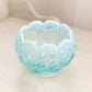 Vintage Fenton Medium Blue Opalescent Lily of The Valley Bowl