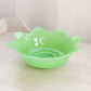 Vintage Fenton Medium Green Jadeite Glass Flower Bowl