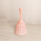 Vintage Fenton Pink Iridescent Opalescent Faberge Glass Bell