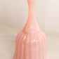 Vintage Fenton Pink Iridescent Opalescent Faberge Glass Bell