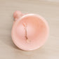 Vintage Fenton Pink Iridescent Opalescent Faberge Glass Bell