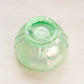 Vintage Fenton Small Green Iridescent Opalescent Glass Bowl