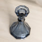 Vintage Fostoria Dark Blue Glass Virginia Candlestick