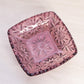 Vintage Hazel Atlas Moroccan Amethyst Square Purple Glass Dish