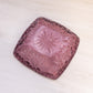 Vintage Hazel Atlas Moroccan Amethyst Square Purple Glass Dish