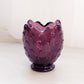 Vintage Imperial Glass Medium Dark Purple Glass Artichoke Vase