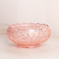 Vintage Imperial Glass Medium Pink Iridescent Glass Bowl