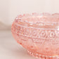 Vintage Imperial Glass Medium Pink Iridescent Glass Bowl