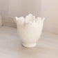 Vintage Imperial Glass Medium White Milk Glass Artichoke Vase