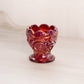 Vintage Imperial Red Carnival Glass Toothpick Holder