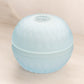 Vintage Indiana Glass Circular Light Blue Satin Glass Fairy Lamp