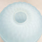 Vintage Indiana Glass Circular Light Blue Satin Glass Fairy Lamp