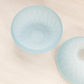 Vintage Indiana Glass Circular Light Blue Satin Glass Fairy Lamp