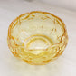 Vintage Indiana Glass Yellow Gold Glass Constellation Bowl