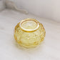 Vintage Indiana Glass Yellow Gold Glass Constellation Bowl