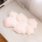 Vintage Jeannette Glass Large Shell Pink Milk Glass Divided Tray
