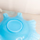 Vintage Large Blue Ruffle Bowl