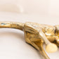 Vintage Large Brass Giraffe with Head Down Figurine