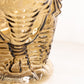 Vintage Large Brown Amber Glass Lidded Elephant Cookie Jar