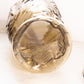 Vintage Large Brown Amber Glass Lidded Elephant Cookie Jar