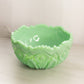 Vintage Large LE Smith Quintec Jadeite Green Milk Glass Bowl